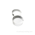 Hoge drukweerstand rond glas